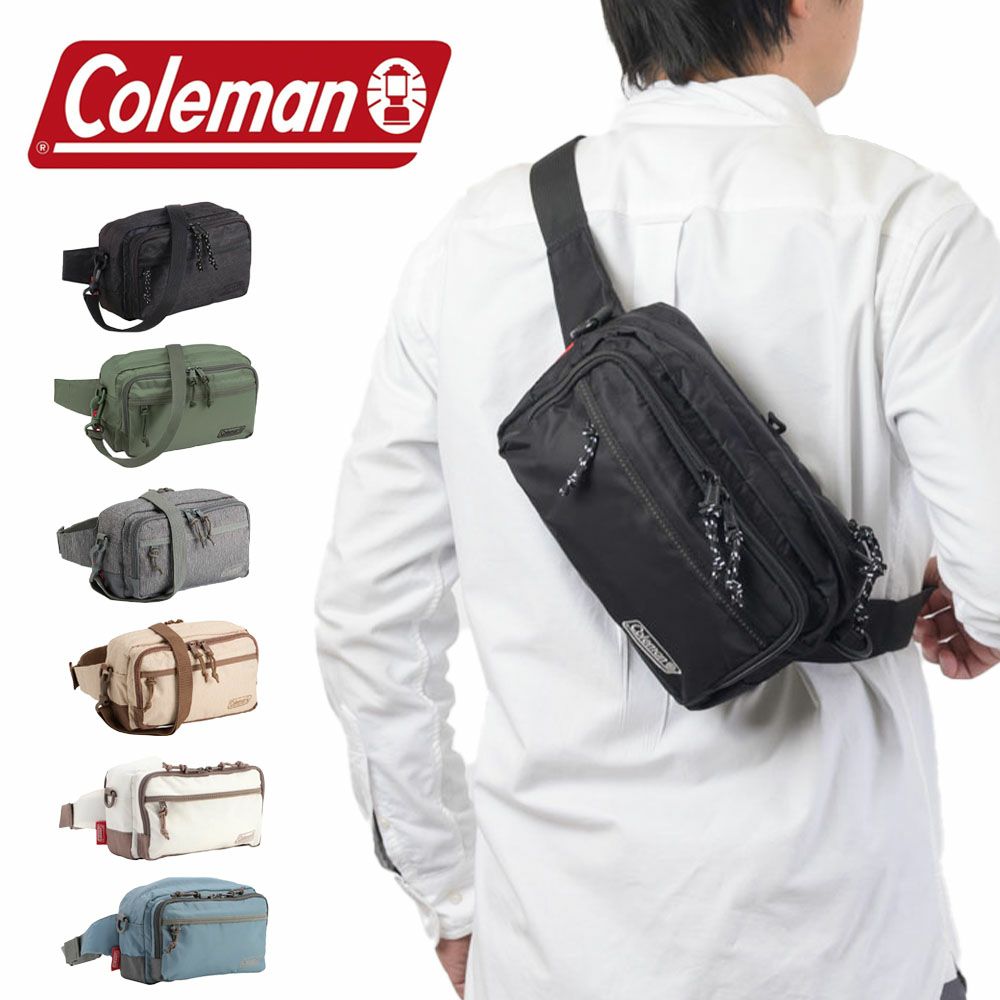 コールマンウエストバッグボディバッグショルダーバッグColemanWALKERPOUCHメンズレディースウエストポーチ2WAYおしゃれ人気ブランド大人ウォーカーポーチ
