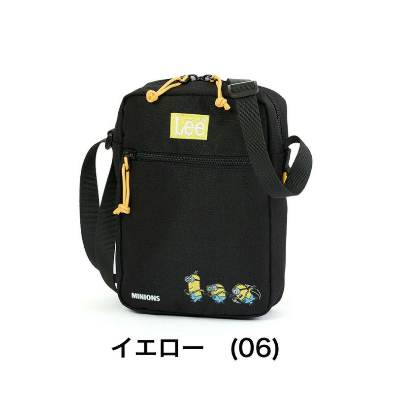 Leeリーショルダーバッグミニオンminionコラボバッグブランドショルダーバック斜め掛け斜めがけ人気ブランドかっこいいシンプル大人おしゃれキャラクターミニオンズminions320-30030