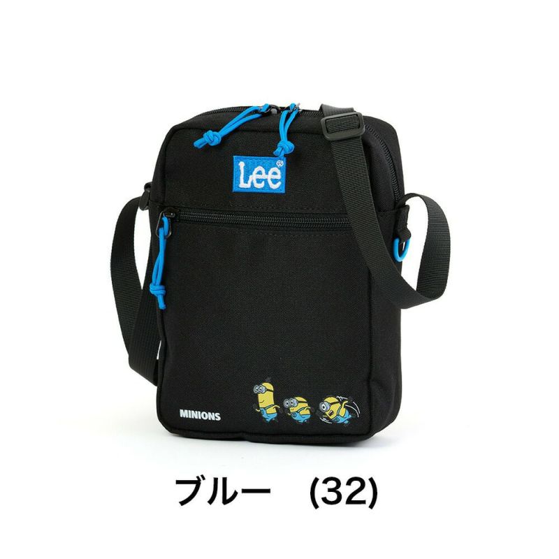 Leeリーショルダーバッグミニオンminionコラボバッグブランドショルダーバック斜め掛け斜めがけ人気ブランドかっこいいシンプル大人おしゃれキャラクターミニオンズminions320-30030