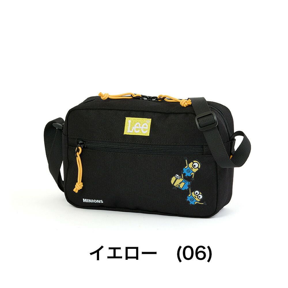 Leeリーショルダーバッグミニオンminionコラボバッグブランドショルダーバック斜め掛け斜めがけ人気ブランドかっこいいシンプル大人おしゃれキャラクターミニオンズminions320-30032