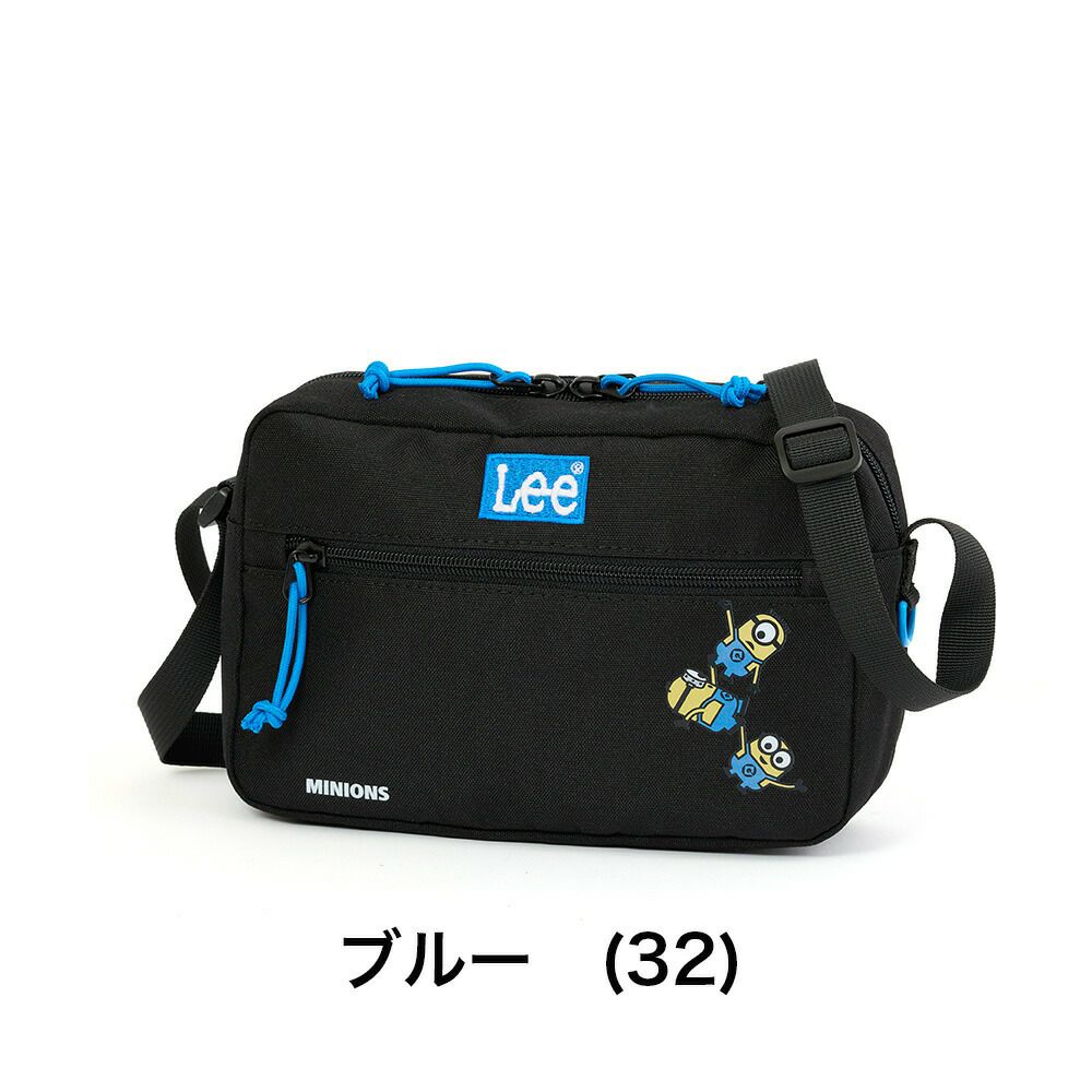 Leeリーショルダーバッグミニオンminionコラボバッグブランドショルダーバック斜め掛け斜めがけ人気ブランドかっこいいシンプル大人おしゃれキャラクターミニオンズminions320-30032