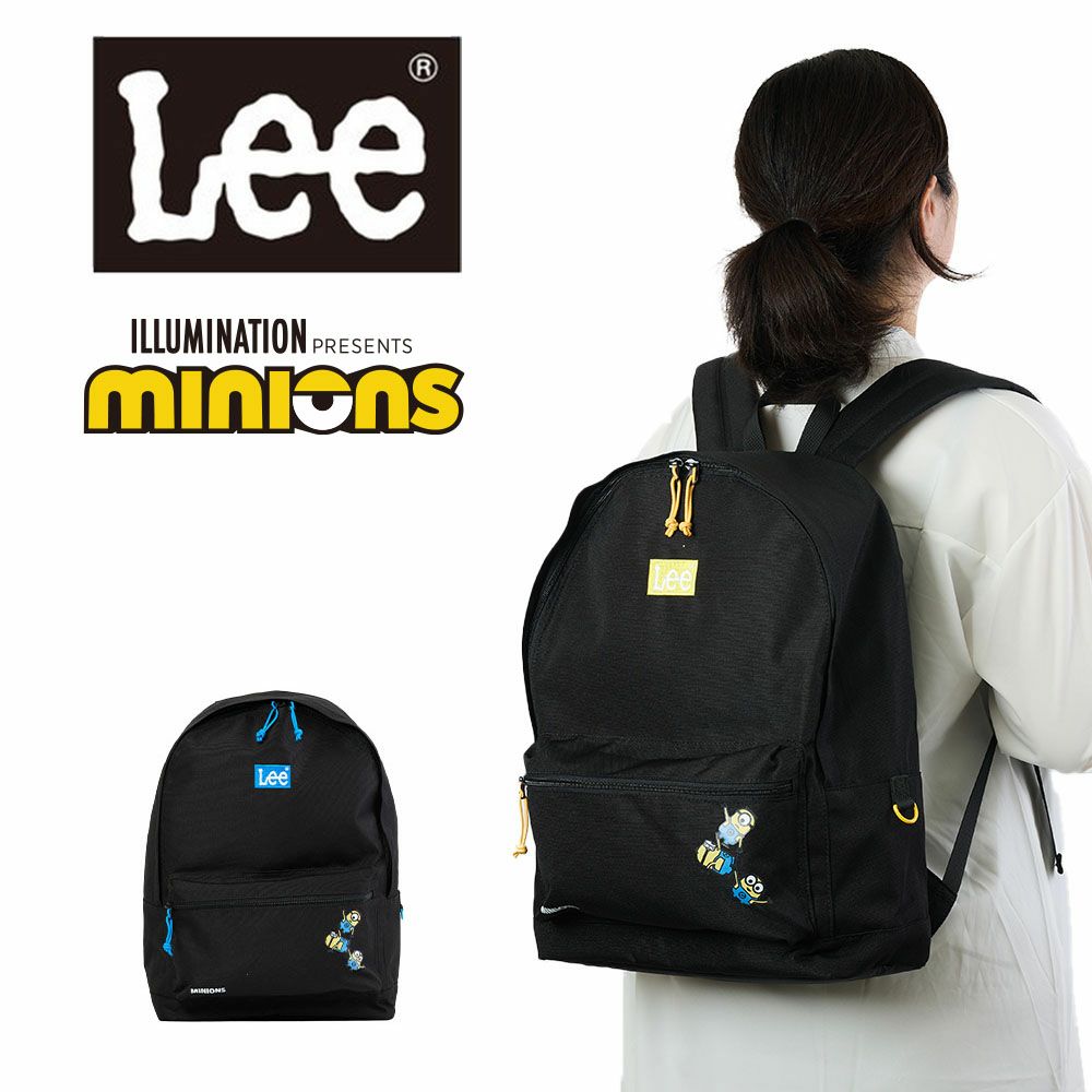 Leeリーリュックミニオンminionコラボバッグブランドリュックサック人気ブランドかっこいいシンプル大人おしゃれキャラクターミニオンズminions320-30033