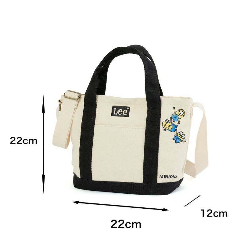 Leeリーショルダーバッグミニオンminionコラボバッグブランドミニトートバッグ2WAY人気ブランドかっこいいシンプル大人おしゃれキャラクターミニオンズminions320-30010
