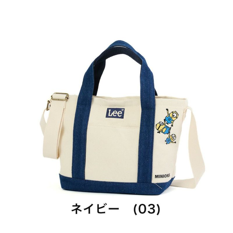 Leeリーショルダーバッグミニオンminionコラボバッグブランドミニトートバッグ2WAY人気ブランドかっこいいシンプル大人おしゃれキャラクターミニオンズminions320-30010