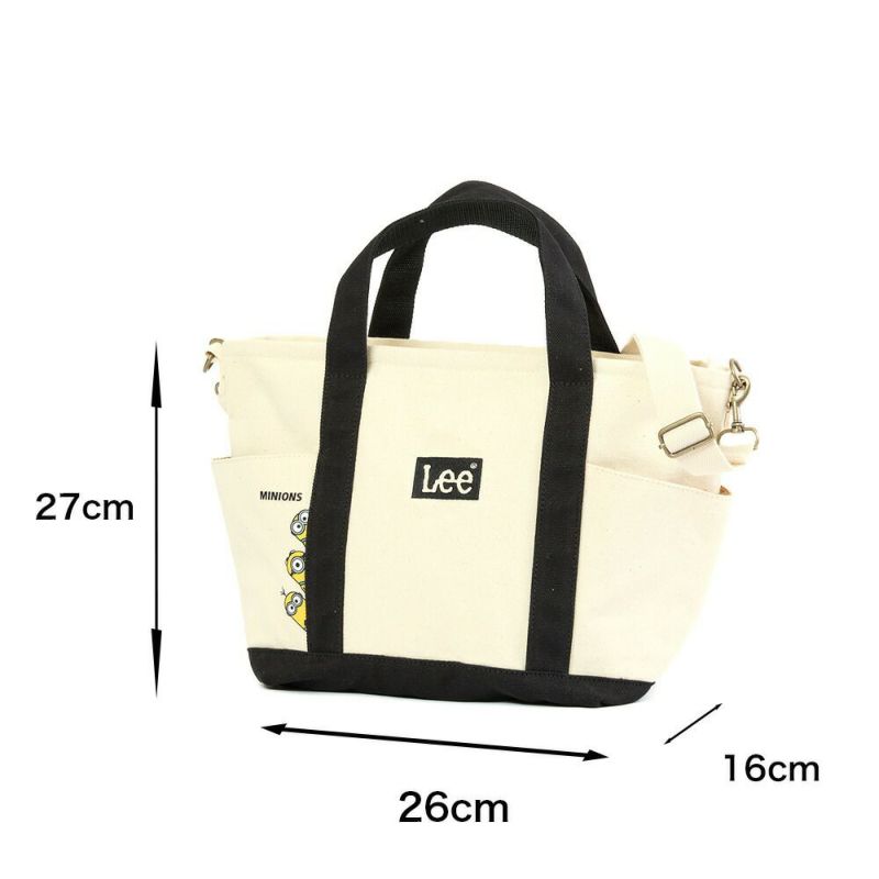 Leeリーショルダーバッグミニオンminionコラボバッグブランドミニトートバッグ2WAY人気ブランドかっこいいシンプル大人おしゃれキャラクターミニオンズminions320-30011