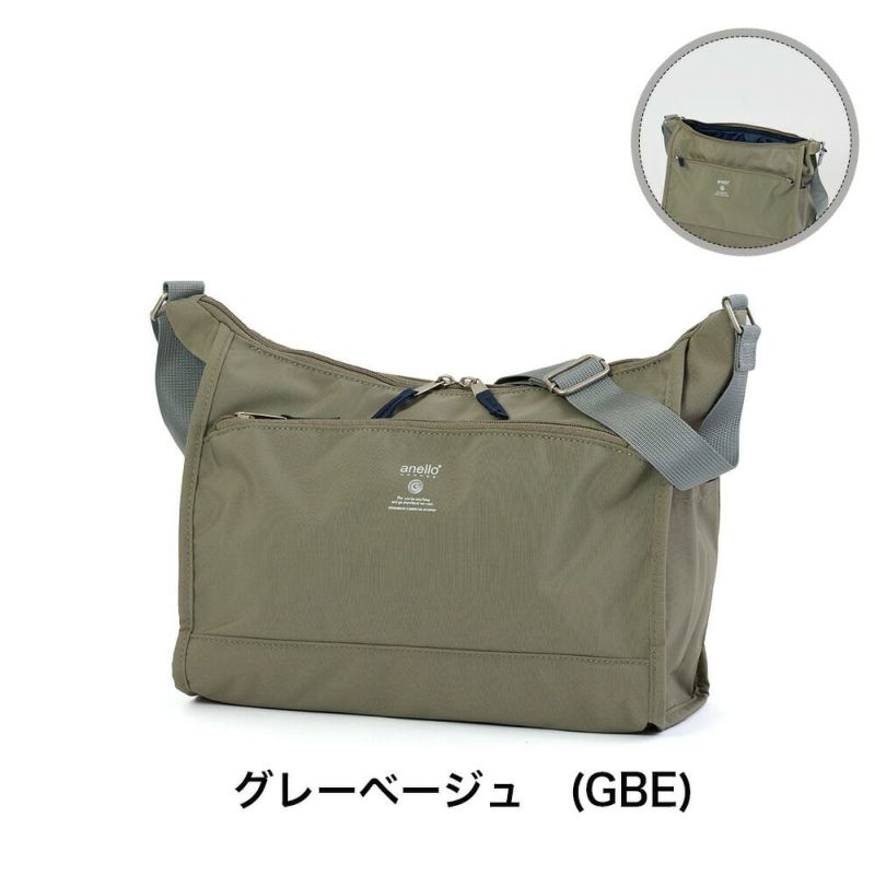 アネログランデショルダーバッグレディースファスナー付きanelloGRANDEバッグ軽量人気おしゃれ斜めがけブランド小さめ撥水CABINA5ショルダーバッグGTM0172Z