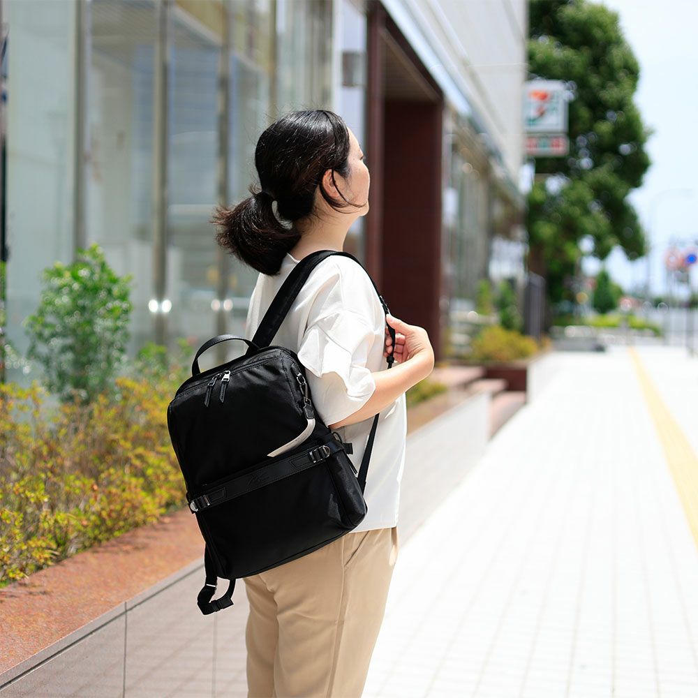 リュックレディースビジネスW&.Day/NightリッカA4ジャストサイズビジネスリュック通勤エースビジネスバッグバッグきれいめブランド軽量軽い小さめ女性仕事用ダブルアンドデイナイト11711