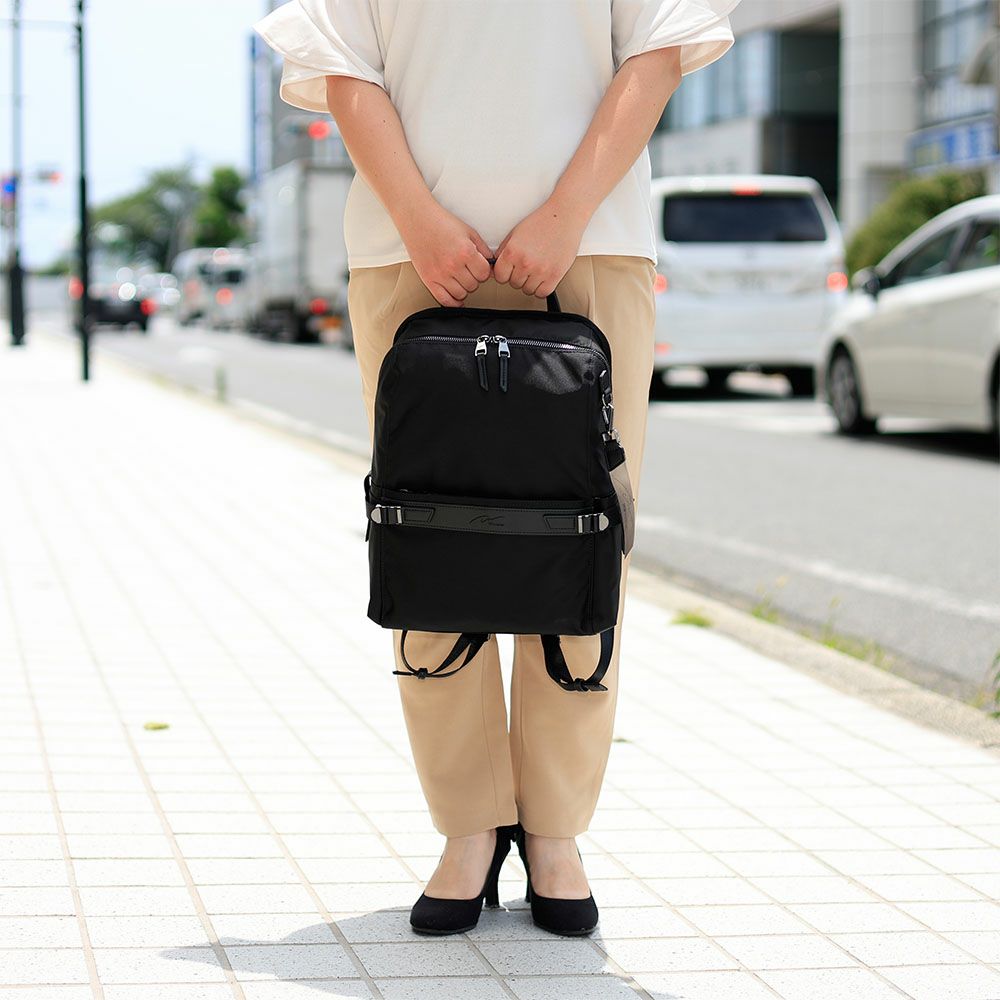 リュックレディースビジネスW&.Day/NightリッカA4ジャストサイズビジネスリュック通勤エースビジネスバッグバッグきれいめブランド軽量軽い小さめ女性仕事用ダブルアンドデイナイト11711