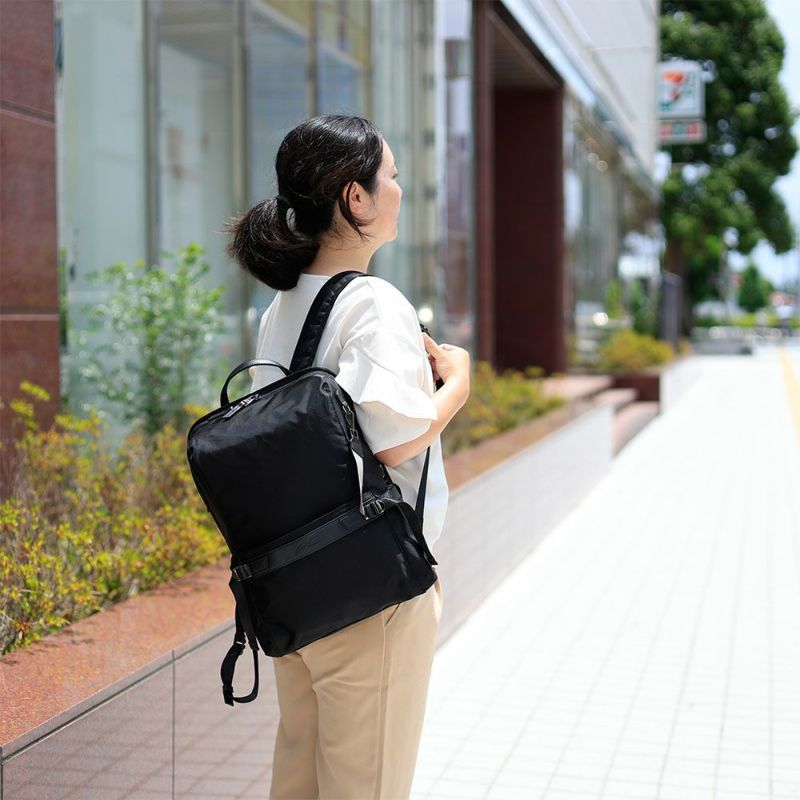 リュックレディースビジネスW&.Day/NightリッカA4サイズ13.3インチPC収納ビジネスリュック通勤エースビジネスバッグバッグきれいめブランド軽量軽いおしゃれ女性ダブルアンドデイナイト11712