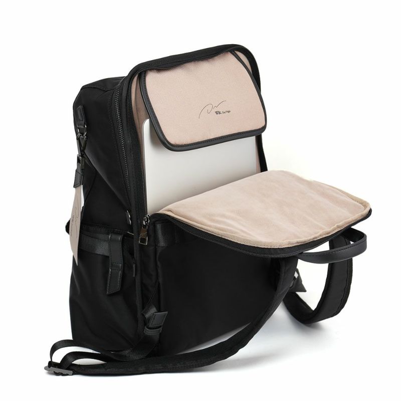 リュックレディースビジネスW&.Day/NightリッカA4サイズ13.3インチPC収納ビジネスリュック通勤エースビジネスバッグバッグきれいめブランド軽量軽いおしゃれ女性ダブルアンドデイナイト11712