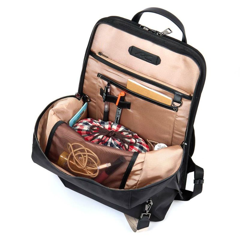 リュックレディースビジネスW&.Day/NightリッカA4サイズ13.3インチPC収納ビジネスリュック通勤エースビジネスバッグバッグきれいめブランド軽量軽いおしゃれ女性ダブルアンドデイナイト11712