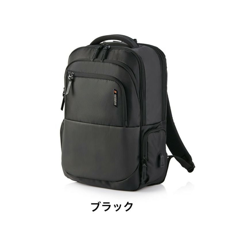 【正規取扱店】アメリカンツーリスターリュックAmericanTouristerメンズ28LB4A4セグノバックパック1ビジネスリュック通勤通学出張1泊2泊大きめ大容量ブランドレインカバーUSBポート149573