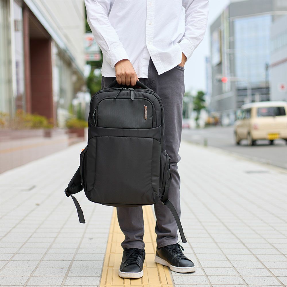 【正規取扱店】アメリカンツーリスターリュックAmericanTouristerメンズ26LB4A4セグノバックパック2ビジネスリュック通勤通学出張1泊2泊大きめ大容量ブランドレインカバーUSBポート149574