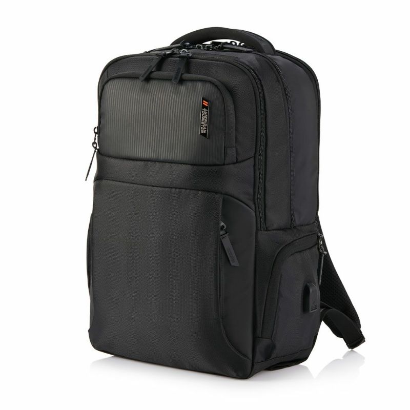 【正規取扱店】アメリカンツーリスターリュックAmericanTouristerメンズ26LB4A4セグノバックパック2ビジネスリュック通勤通学出張1泊2泊大きめ大容量ブランドレインカバーUSBポート149574