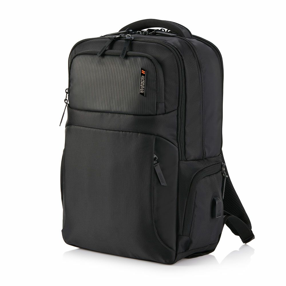 【正規取扱店】アメリカンツーリスターリュックAmericanTouristerメンズ26LB4A4セグノバックパック2ビジネスリュック通勤通学出張1泊2泊大きめ大容量ブランドレインカバーUSBポート149574