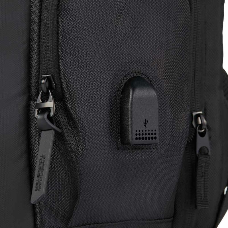 【正規取扱店】アメリカンツーリスターリュックAmericanTouristerメンズ30L35LB4A4セグノバックパック3ビジネスリュック容量拡張通勤出張1泊2泊大容量ブランドレインカバーUSBポート149575