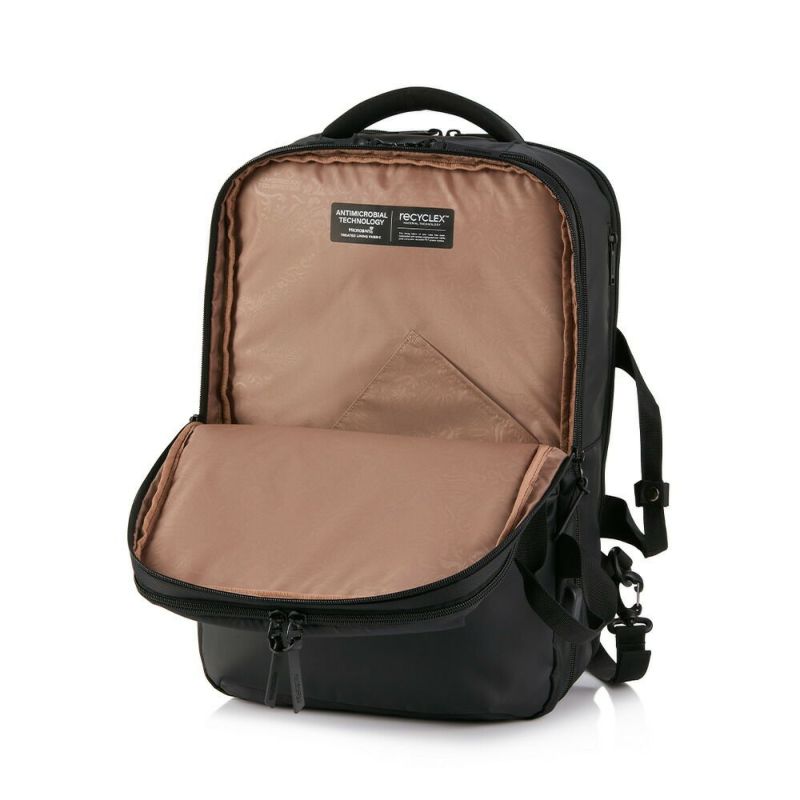 【正規取扱店】アメリカンツーリスターリュックAmericanTouristerメンズ34LB4A4セグノバックパック4ビジネスリュック2WAY大きめ通勤出張1泊2泊大容量ブランドレインカバーUSBポート149576
