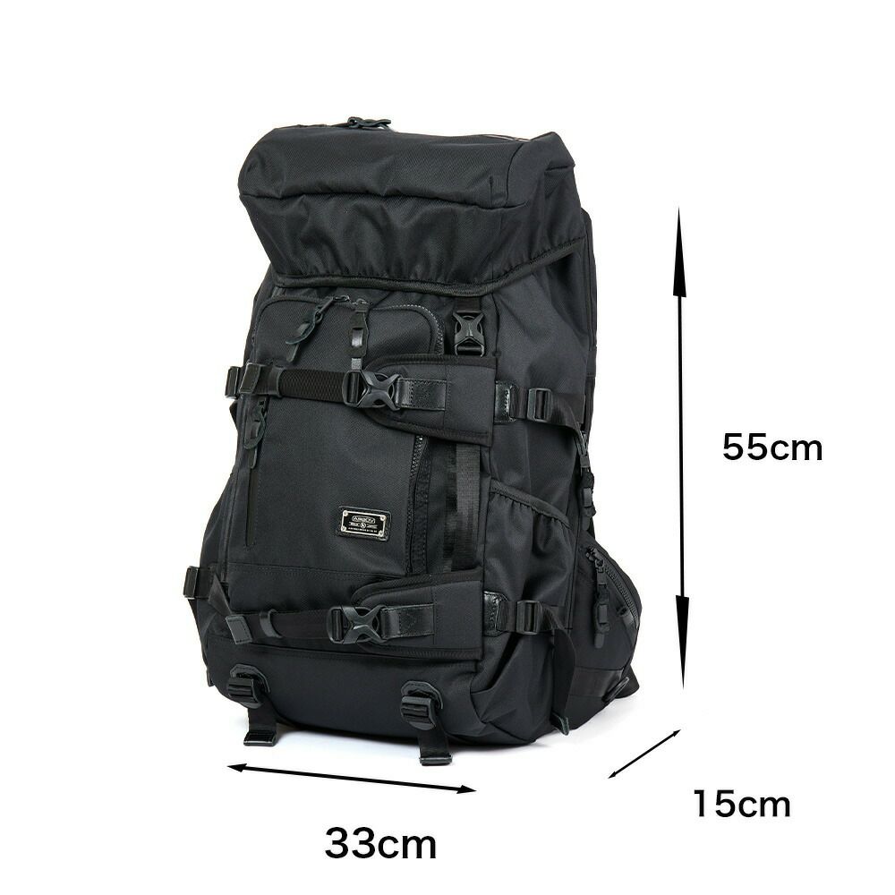 アッソブリュックバッグAS2OVバックパックASSOVメンズデイパックブランドナイロン評判丈夫大容量人気黒おすすめ正規品CORDURADOBBY305DBACKPACKBLACKKHAKI061400