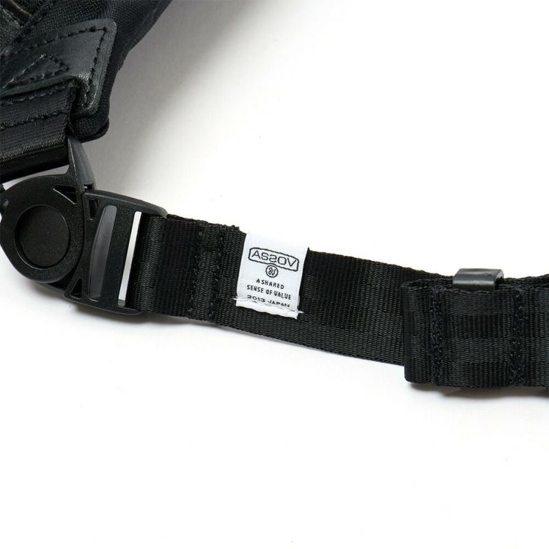 アッソブショルダーバッグバッグAS2OVメンズレディースASSOV斜めがけブランドナイロン評判丈夫小さめ人気黒おすすめ正規品CORDURADOBBY305DFANNYPACKファニーパックショルダー061416