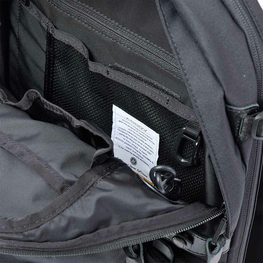 アッソブリュックバッグAS2OVバックパックASSOVメンズデイパック容量拡張ブランドナイロン評判丈夫大容量人気黒おすすめ正規品CORDURADOBBY305DEXPANSIONDAYPACK061421