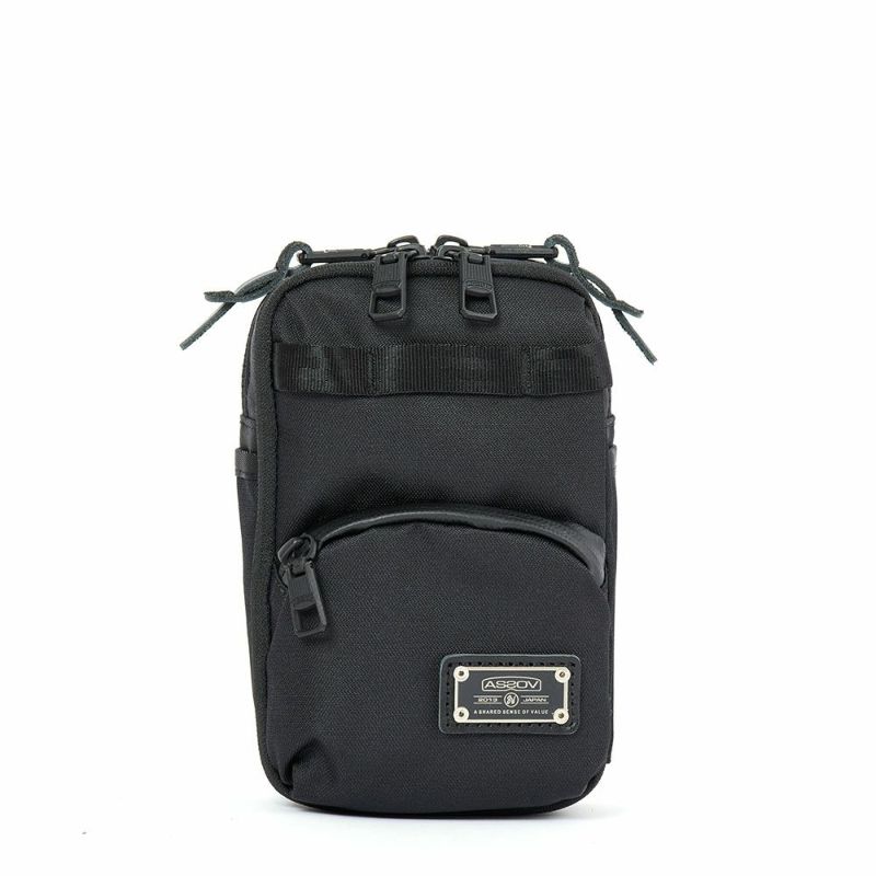 アッソブミニショルダーバッグバッグAS2OVメンズレディースASSOVブランドナイロン評判丈夫小さめ人気黒おすすめ正規品DOBBY305DWALLETSHOULDERウォレットショルダーサコッシュ062100