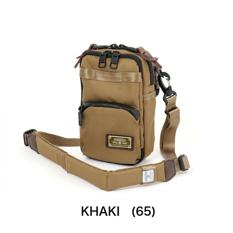 アッソブミニショルダーバッグバッグAS2OVメンズレディースASSOVブランドナイロン評判丈夫小さめ人気黒おすすめ正規品DOBBY305DWALLETSHOULDERウォレットショルダーサコッシュ062100