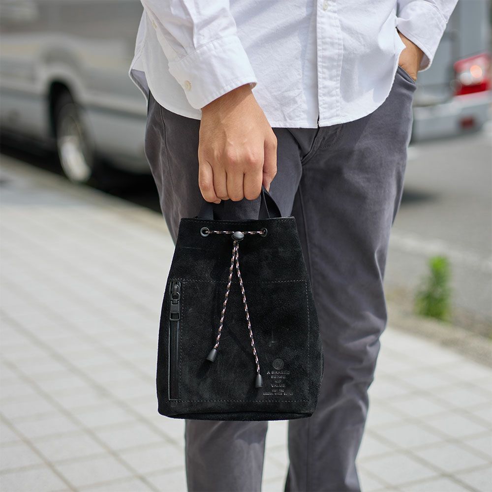 アッソブショルダーバッグ巾着ショルダーバッグAS2OVメンズレディースASSOVブランド評判丈夫人気おすすめ防水正規品WATERPROOFSUEDEDRAWSTRINGBAG091754