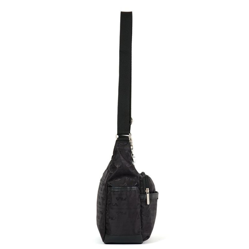フィラショルダーバッグFILAレディースファスナー付き横型バッグ軽量多収納人気斜めがけブランド小さめマザーズバッグおしゃれかわいい大人30代40代50代7693