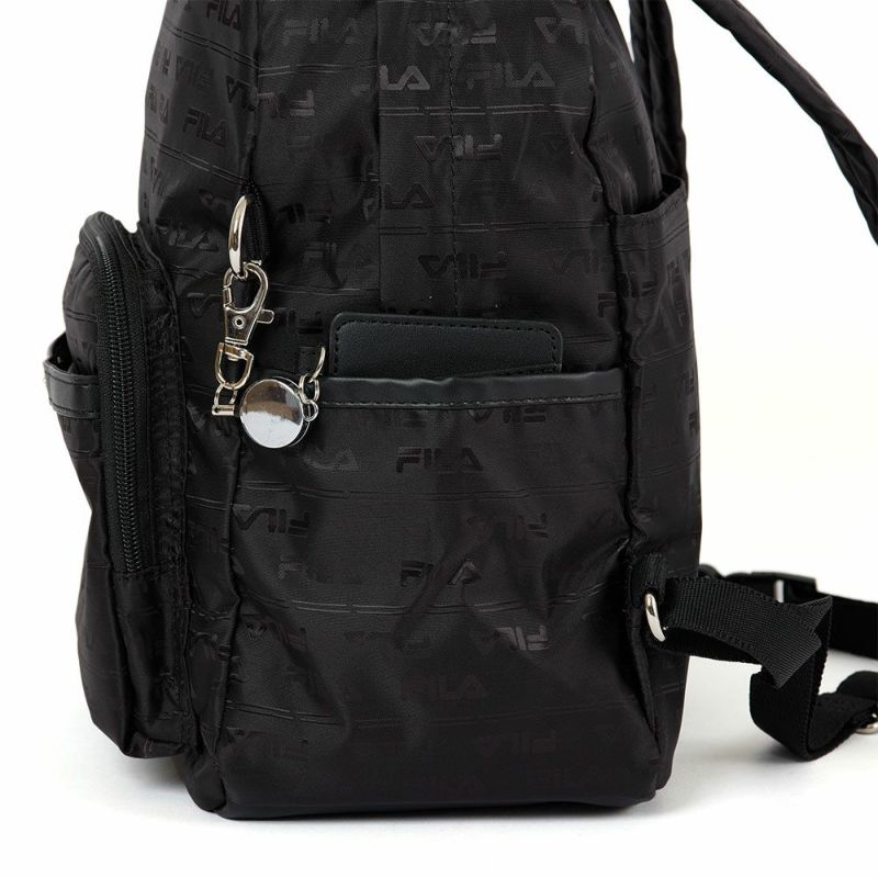 フィラリュックFILAレディースファスナー付き大人バッグ軽量多収納人気ブランド小さめマザーズバッグマザーズリュックおしゃれかわいい30代40代50代7696