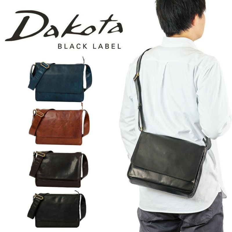 ダコタショルダーバッグメンズDakotaB5本革革レザー馬革バッグショルダーバック斜めがけ斜め掛けブランドおしゃれ大人ダコタブラックレーベル軽い軽量40代50代60代1623805