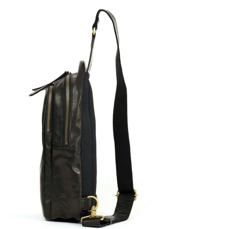 ダコタボディバッグメンズDakota本革革レザー馬革バッグボディバックワンショルダーバッグ斜めがけ斜め掛けブランドおしゃれ大人ダコタブラックレーベル軽い軽量40代50代60代1623807