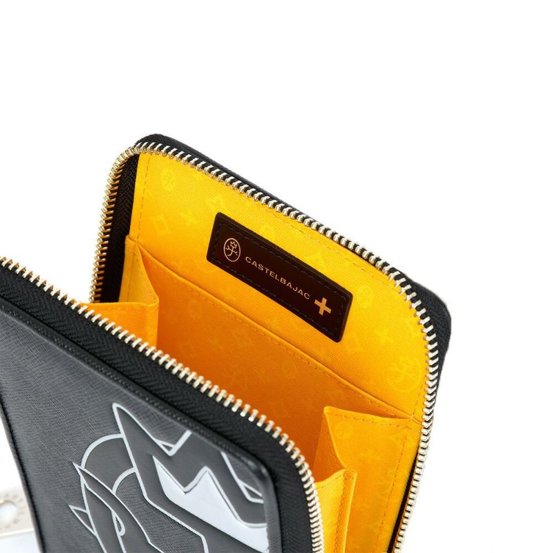 カステルバジャックミニショルダーバッグバッグCASTELBAJACウプラ本革レザースマホショルダーバッグスマホポーチ財布メンズレディースミニショルダーバッグブランド大人男性人気54121