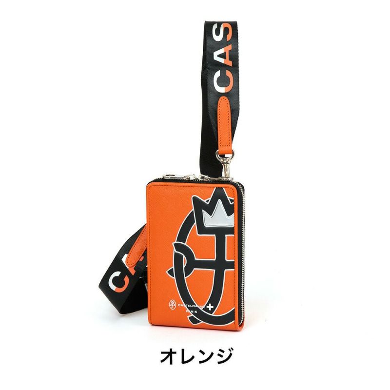 カステルバジャックミニショルダーバッグバッグCASTELBAJACウプラ本革レザースマホショルダーバッグスマホポーチ財布メンズレディースミニショルダーバッグブランド大人男性人気54121