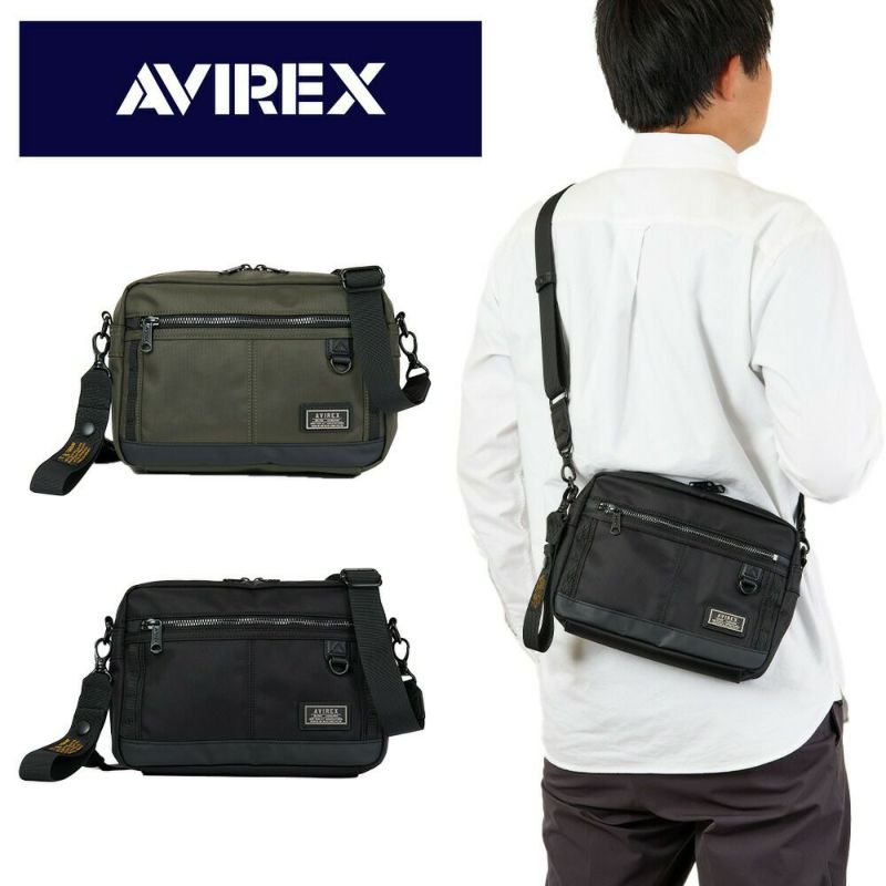 アビレックスショルダーバッグAVIREXバッグアヴィレックスメンズレディースショルダーバックショルダー斜めがけバッグ斜め掛けバッグブランド人気小さめ男性かっこいいミリタリーAX2056