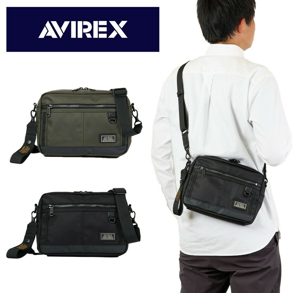 アビレックスショルダーバッグAVIREXバッグアヴィレックスメンズレディースショルダーバックショルダー斜めがけバッグ斜め掛けバッグブランド人気小さめ男性かっこいいミリタリーAX2056