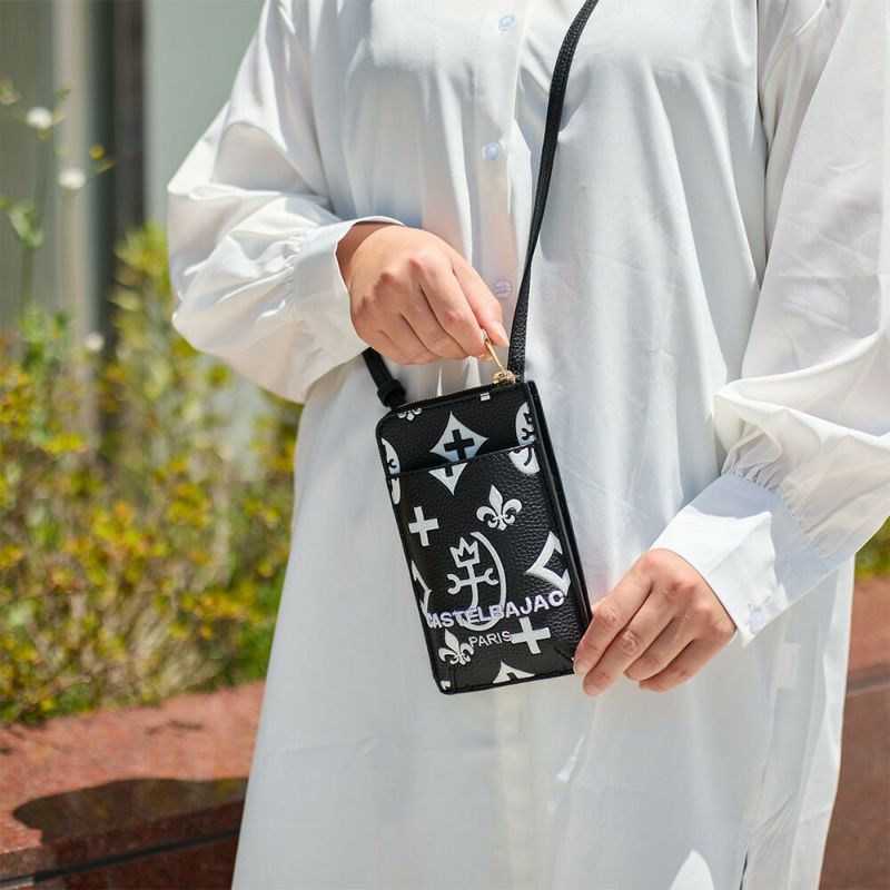 カステルバジャックスマホショルダーバッグミニショルダーバッグCASTELBAJACクレア財布レディーススマホショルダーバッグショルダーバッグ女性ブランド大人おしゃれ人気68134