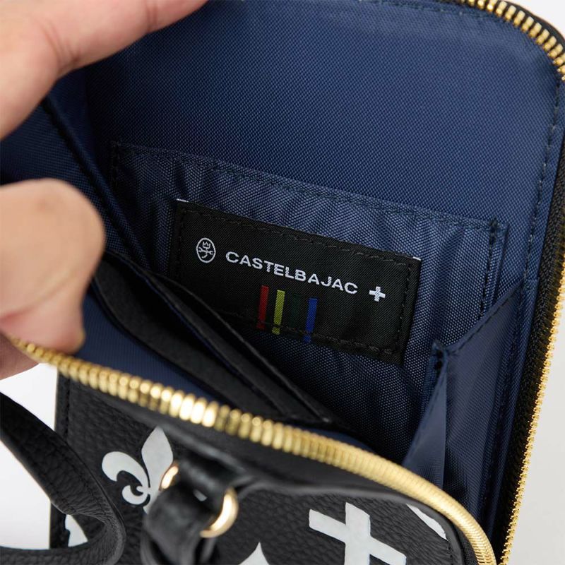 カステルバジャックスマホショルダーバッグミニショルダーバッグCASTELBAJACクレア財布レディーススマホショルダーバッグショルダーバッグ女性ブランド大人おしゃれ人気68134