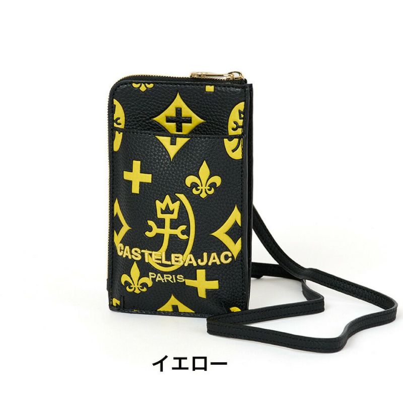 カステルバジャックスマホショルダーバッグミニショルダーバッグCASTELBAJACクレア財布レディーススマホショルダーバッグショルダーバッグ女性ブランド大人おしゃれ人気68134