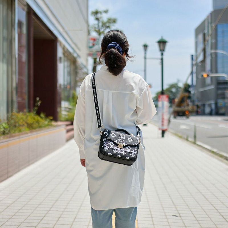 カステルバジャックショルダーバッグ手付き2WAYCASTELBAJACクレアレディースバッグショルダーバック斜めがけ使いやすい女性ブランド大人おしゃれ人気68131