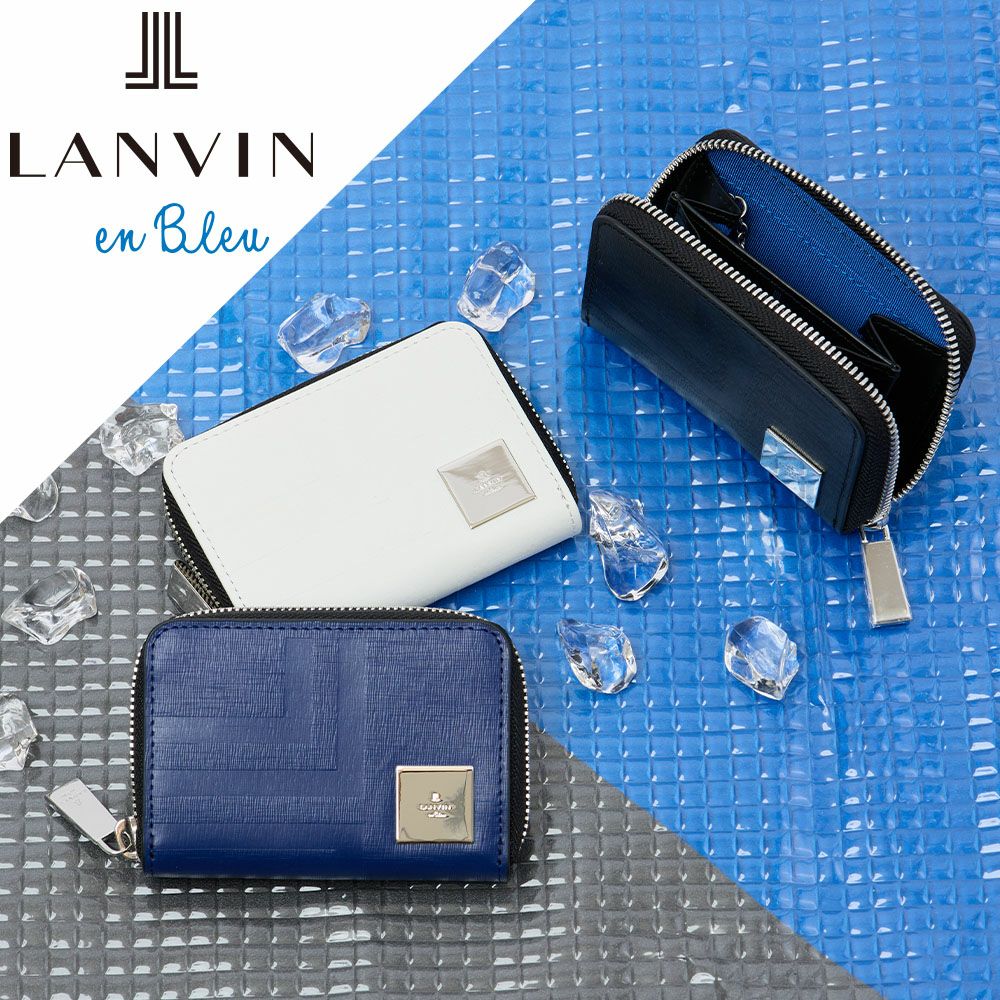 LANVINenBleu小銭入れパスケース兼用ランバンオンブルーフィズミニ財布財布メンズレディースミニウォレットミニコンパクトコインケースブランド人気薄い小さい本革521622
