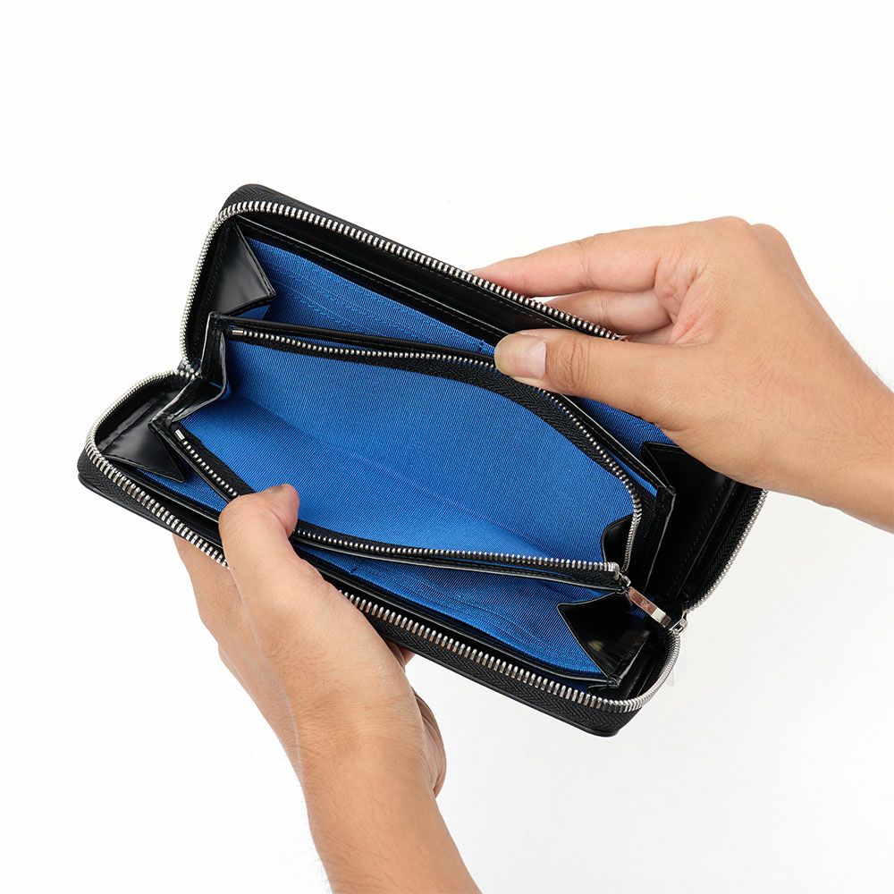 LANVINenBleu長財布ランバンオンブルーフィズ財布ブランド本革革レザーメンズラウンドファスナーファスナー付きギフトプレゼント彼氏人気ビジネスシンプル30代40代50代521626