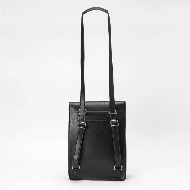 KLONリュッククローンメンズレディースSQUARELINERUCKSACKバックパックリュックサック肩掛け2WAY通学通勤おしゃれブラック