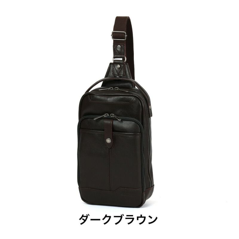 DOUBLESダブルスボディバッグバッグメンズレディース本革革レザー斜めがけ斜め掛けショルダーバッグ大容量30代40代50代BKS-7041