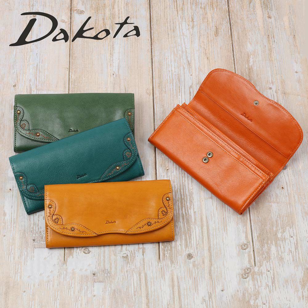 ダコタDakota長財布レディースマーゴットかぶせ型財布薄いレディース財布レディース長財布本革革レザー大容量ブランドおしゃれ薄いカード入れ多いカードポケット多数31602