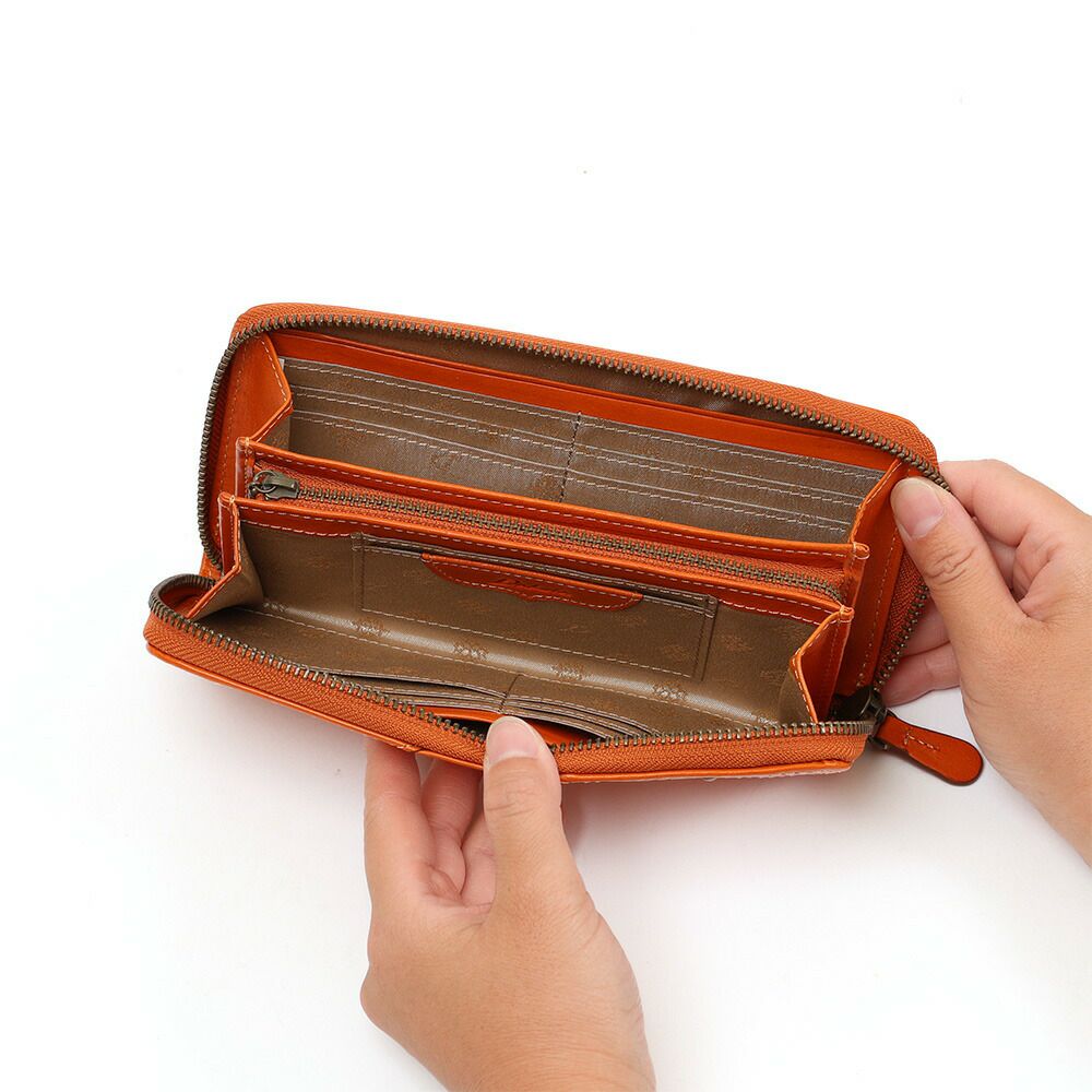 ダコタDakota長財布レディースマーゴットラウンドファスナー財布ファスナーレディース財布レディース長財布本革革レザー大容量ブランドおしゃれ薄いカード入れ多いカードポケット多数31603