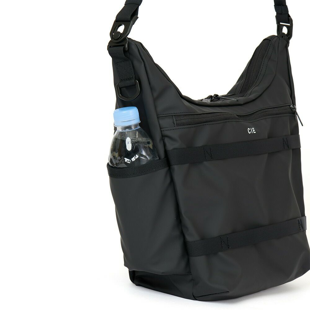 CIEショルダーバッグLサイズバッグシーGRID3SHOULDERBAG-02メンズレディース斜めがけ斜め掛けブランド評判人気防水撥水大容量大きめおすすめ正規品日本製グリッド3032055