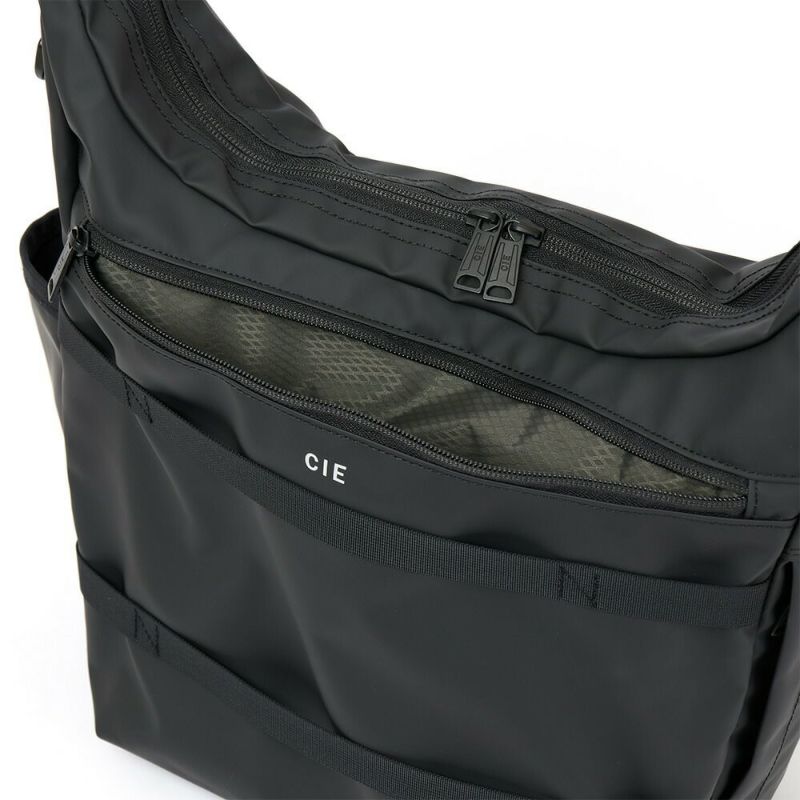 CIEショルダーバッグLサイズバッグシーGRID3SHOULDERBAG-02メンズレディース斜めがけ斜め掛けブランド評判人気防水撥水大容量大きめおすすめ正規品日本製グリッド3032055