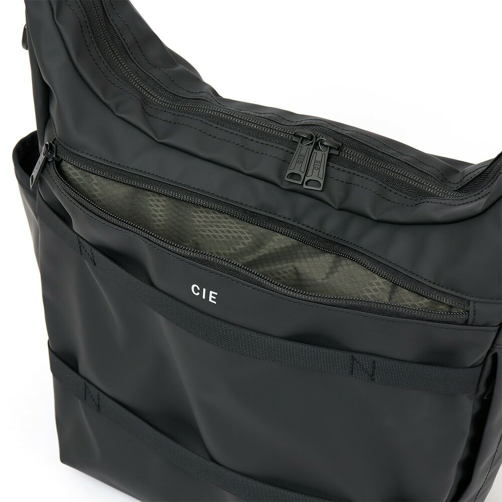 CIEショルダーバッグLサイズバッグシーGRID3SHOULDERBAG-02メンズレディース斜めがけ斜め掛けブランド評判人気防水撥水大容量大きめおすすめ正規品日本製グリッド3032055