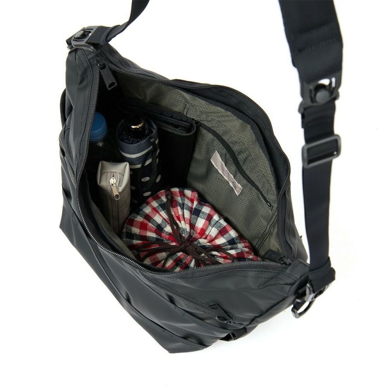 CIEショルダーバッグLサイズバッグシーGRID3SHOULDERBAG-02メンズレディース斜めがけ斜め掛けブランド評判人気防水撥水大容量大きめおすすめ正規品日本製グリッド3032055