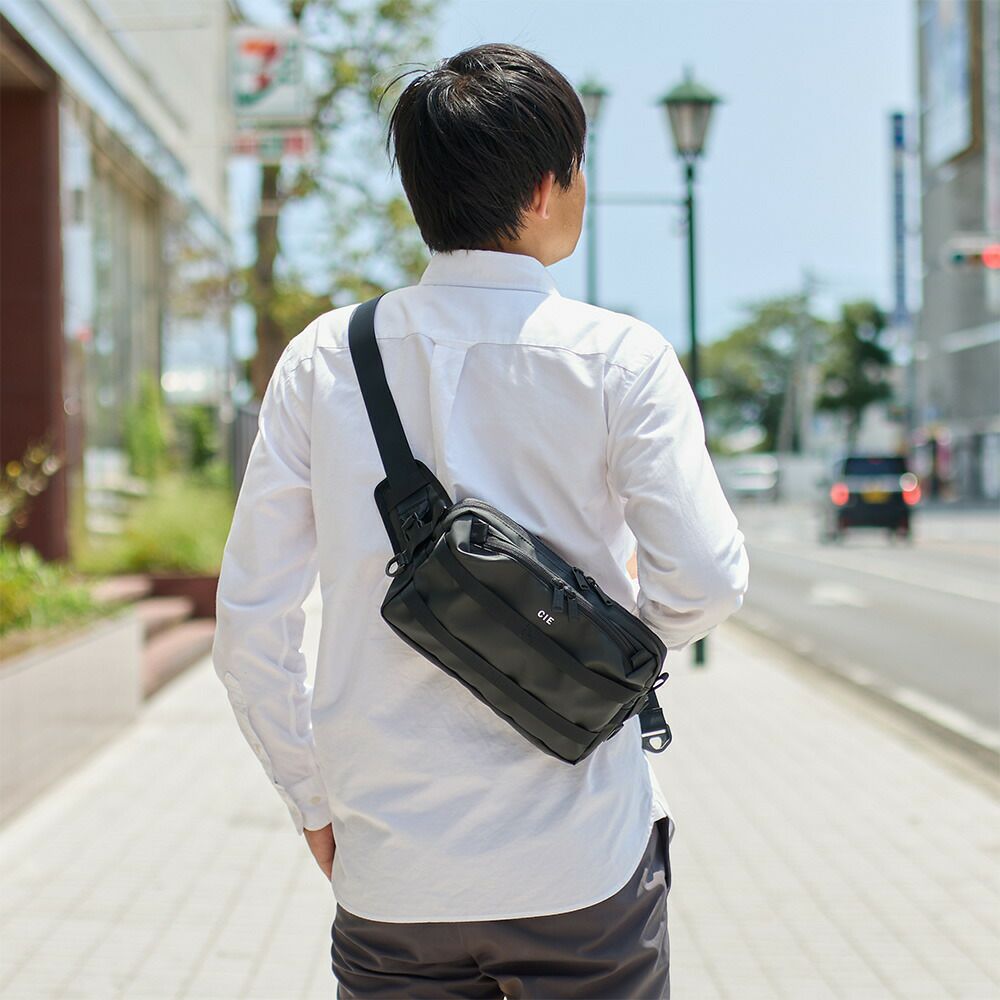 CIEショルダーバッグボディバッグバッグシーGRID32WAYSLINGBAGスリングバッグメンズレディース斜めがけ斜め掛けブランド評判人気防水撥水おすすめ正規品日本製グリッド3032057